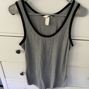 H&M grey tank top